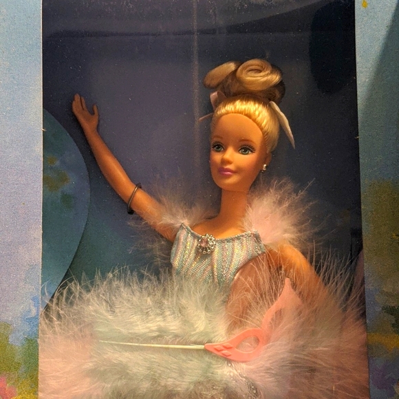 Mattel 2000 Barbie Doll Ballet Masquerade New in Box - Picture 2 of 7
